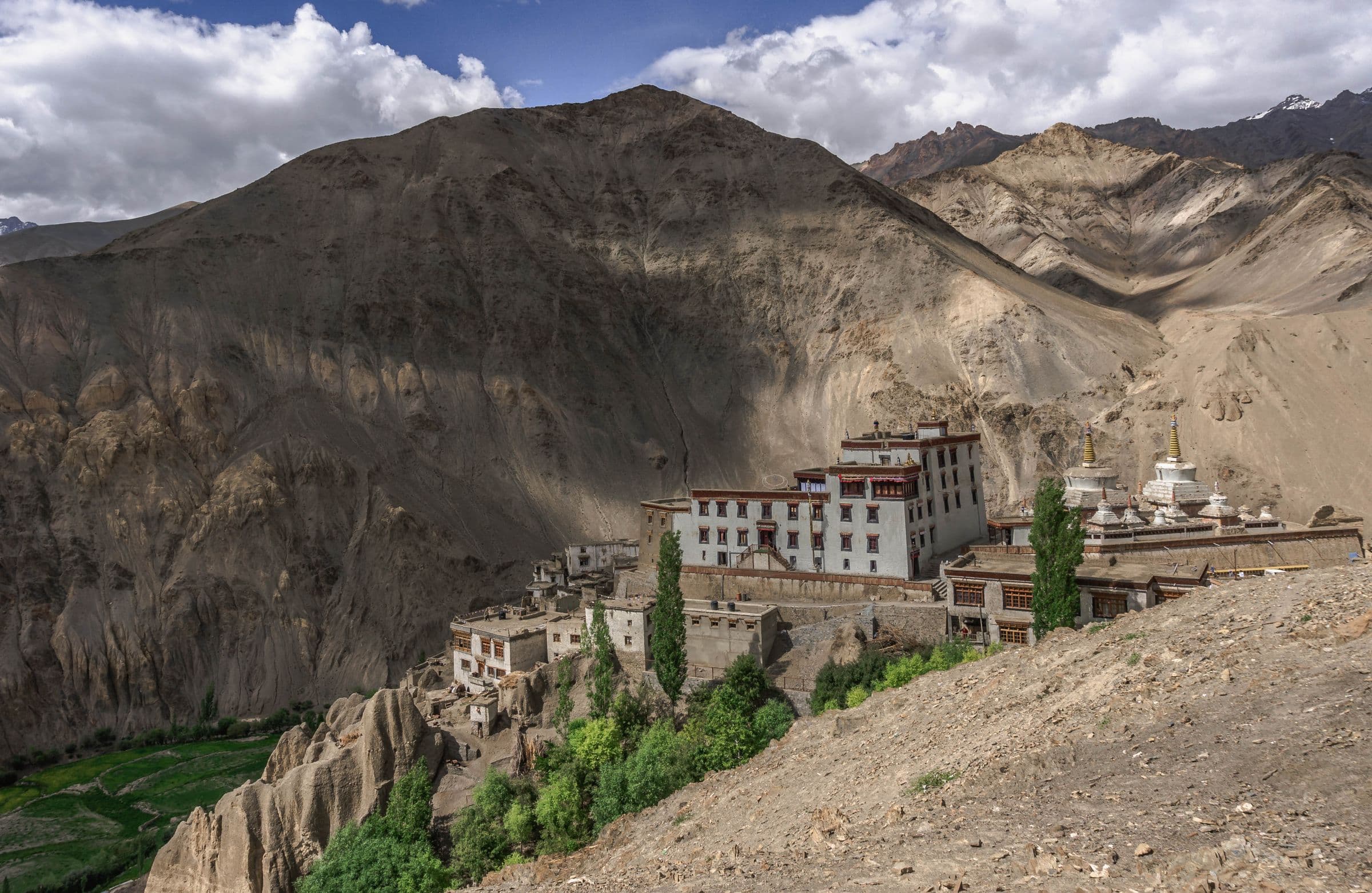 The mud-brick complex of Tabo monastery